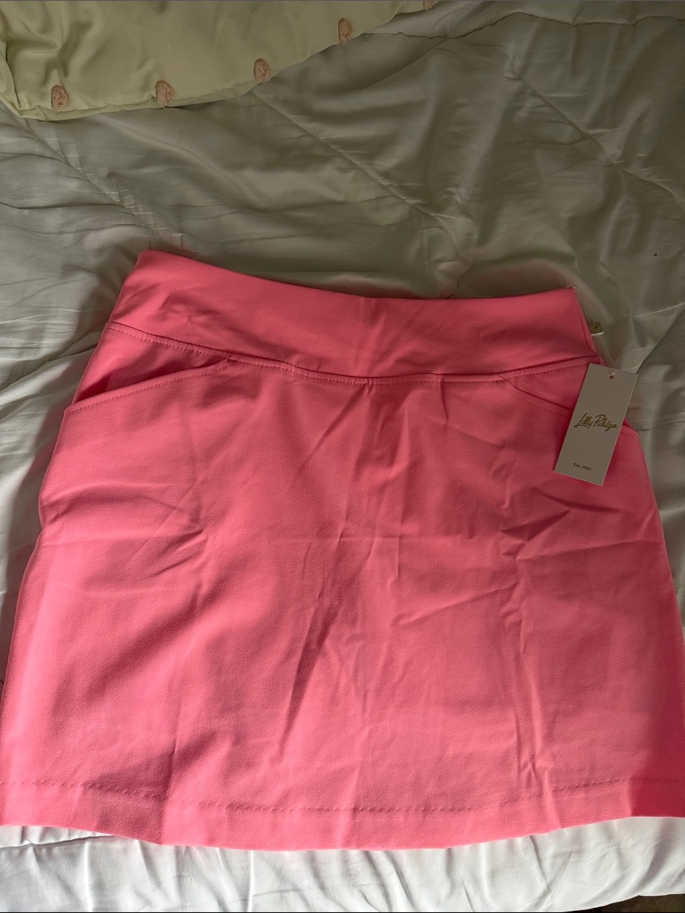 Lilly Pulitzer Hot Pink Athletic Skort - Picture 1 of 5